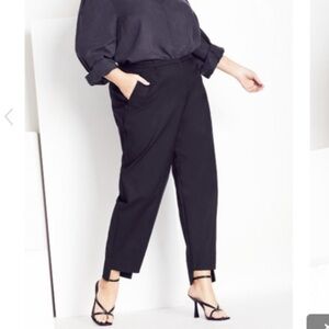 City Chic Refinity Rhythm Pants Black New 22